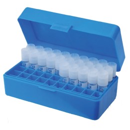 Sztaplowane pudełko PP 5 x 10, niebieskie | Hornik