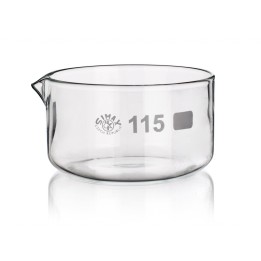 Kristallisierschale 20 ml Boro 3.3 mit Ausguss | Hornik