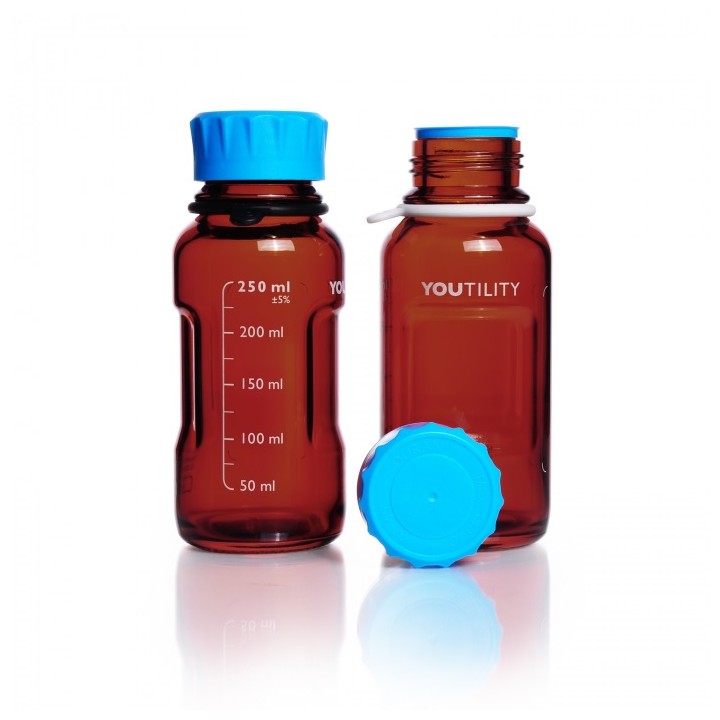DURAN YOUTILITY Brown Laboratory Bottle 250 ml | Hornik
