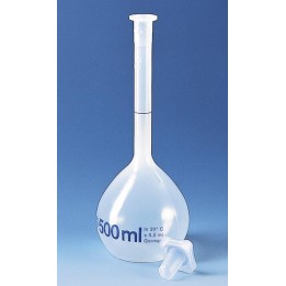 Messkolben 250 ml PP, Klasse B, Stopfen NS 19/26 | Hornik