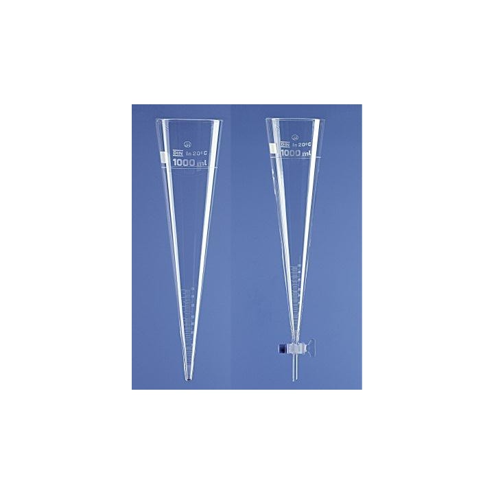 Imhoff Sedimentation Vessel SAN 0-1000 ml | Hornik