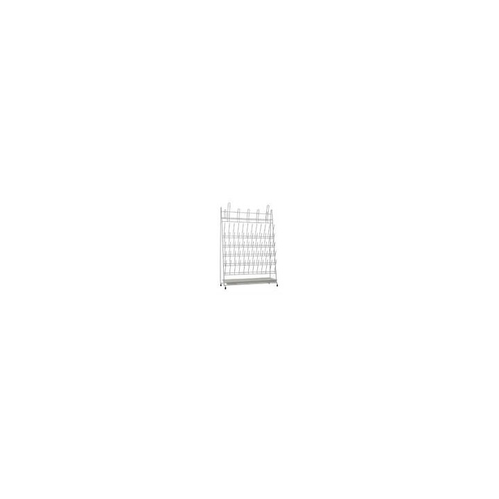 PVC Drip Board with PP Rods 40x40 cm | Hornik