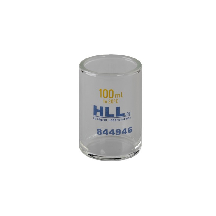 Messbecher 100 ml Clean Save Laborrglas für Schüttgewicht