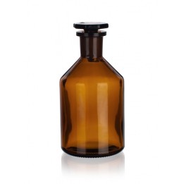 Enghalsflasche 250 ml Kalk-Soda-Glas braunglas | Hornik