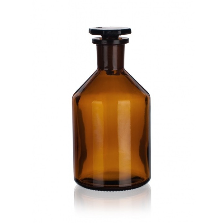 Enghalsflasche 250 ml Kalk-Soda-Glas braunglas | Hornik