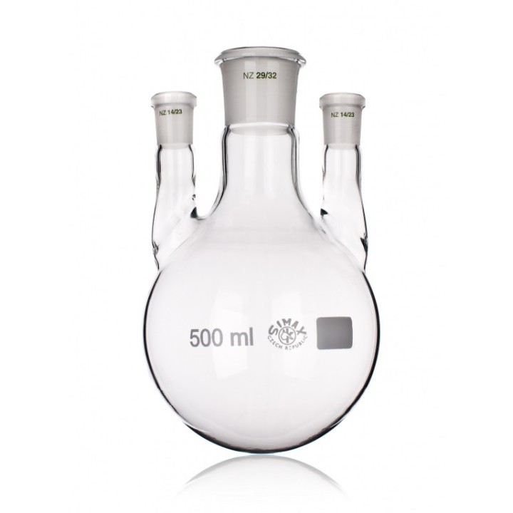 Three-Neck Round-Bottom Flask 2000 ml | Hornik