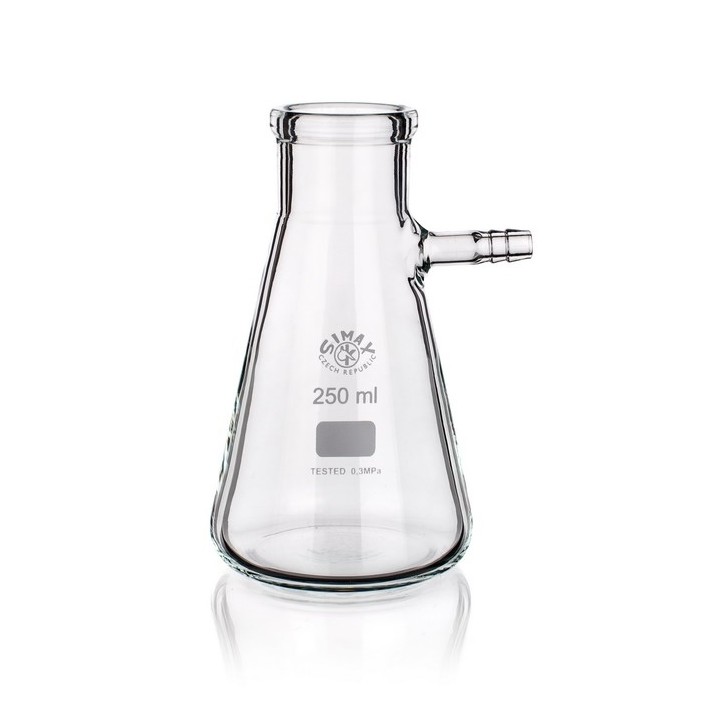 Saugflasche 100 ml Boro 3.3 mit Glas-Anschluss