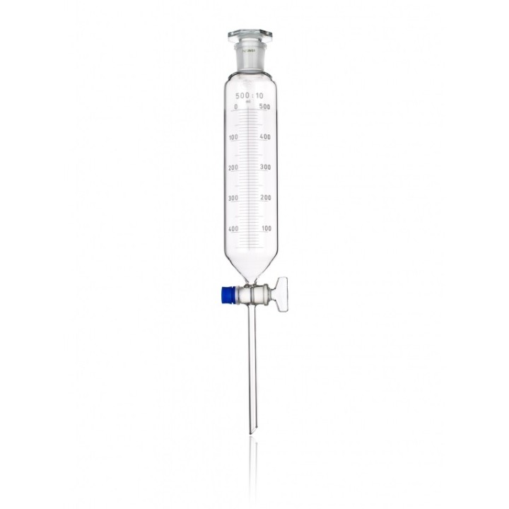 Separating funnel 250 ml with glass stopper NS 29/32 graduated