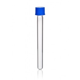Zentrifugenglas Rundboden Borosilikatglas 16x160 mm mit Schraubverschluß GL 18