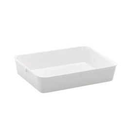 Instrumentenschale MF 280x210x60 mm weiß | Hornik