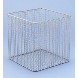 Drahtkorb 18/10 E-Poli 150x150x150 mm | Hornik