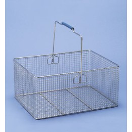 18/10 Steel Wire Basket with Handle | Hornik