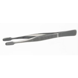 Cover Glass Tweezers, 18/10 Steel, 105 mm | Hornik