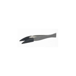 Wägepinzette 18/10 Stahl, PVC-Spitze, 100 mm | Hornik