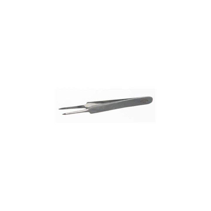 Precision tweezers 18/10 steel, extra pointed, 105mm | Hornik