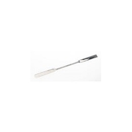 Double spatula 18/10 steel 130x9 mm | Hornik