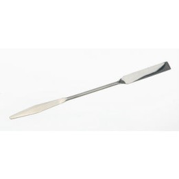 Doppelspatel 18/10 Stahl, 160x9 mm | Hornik