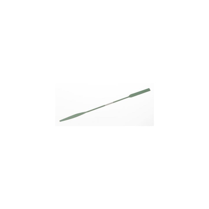 Doppelspatel PTFE-beschichtet, 1 Seite konisch, 210x7 mm | Hornik