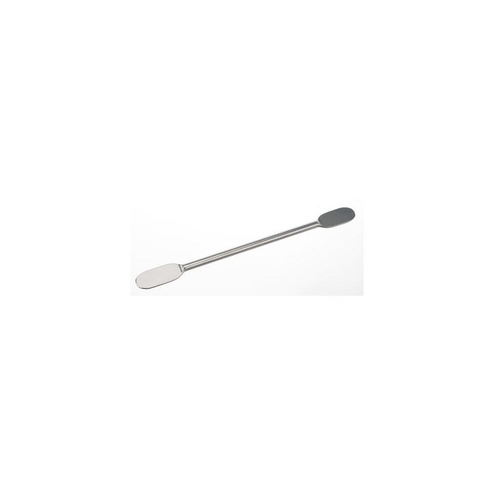Mörser Doppelspatel 18/8 Stahl 400x25 mm | Hornik