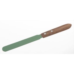 Szpatułka apteczna PTFE, drewniana rączka 230x20 mm | Hornik