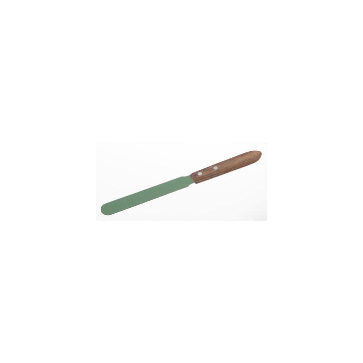 Apothekerspatel PTFE, Holzgriff 230x20 mm | Hornik