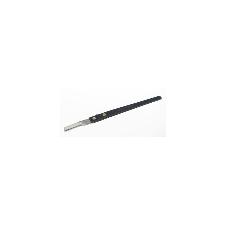 Dosierspatel 18/10 Stahl, Stellrad, 190x12 mm | Hornik