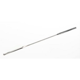 Mikro-Schaufel 18/10 Stahl, halbrund 185x4 mm | Hornik