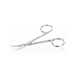 Pointed curved microsurgical scissors 100 mm | Hornik