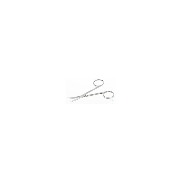 Mikroskopierschere spitz, gebogen, 100 mm | Hornik