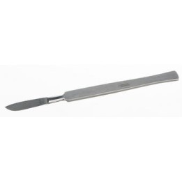 Skalpel nierdzewny z metalowym uchwytem 150mm | Hornik
