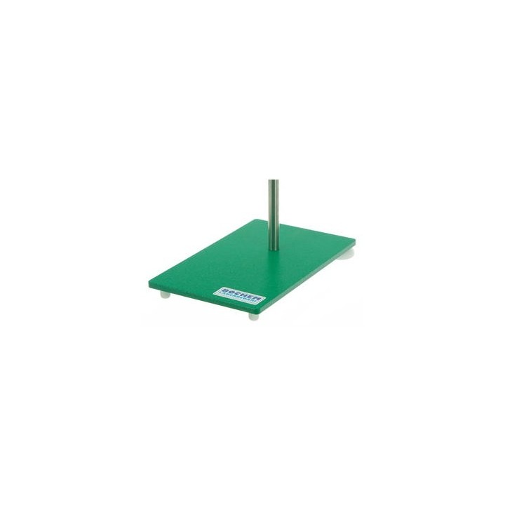 Stativplatte Stahl lackiert 210x130x8 mm, M10 | Hornik