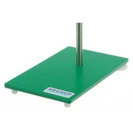 Stativplatte Stahl blau 315x200x10mm, M10, 5kg | Hornik