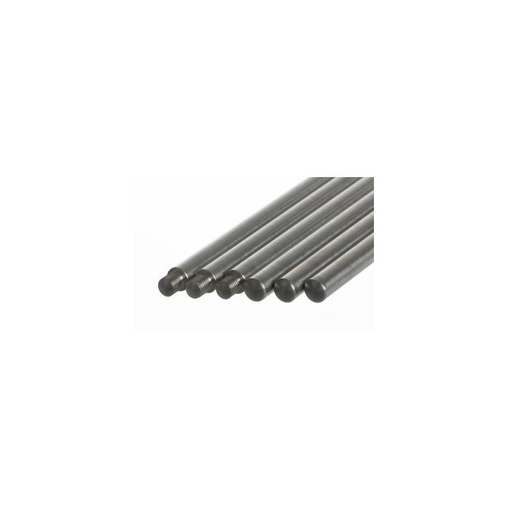 Stativstange M10, 18/10-Stahl, 500 x 13 mm | Hornik
