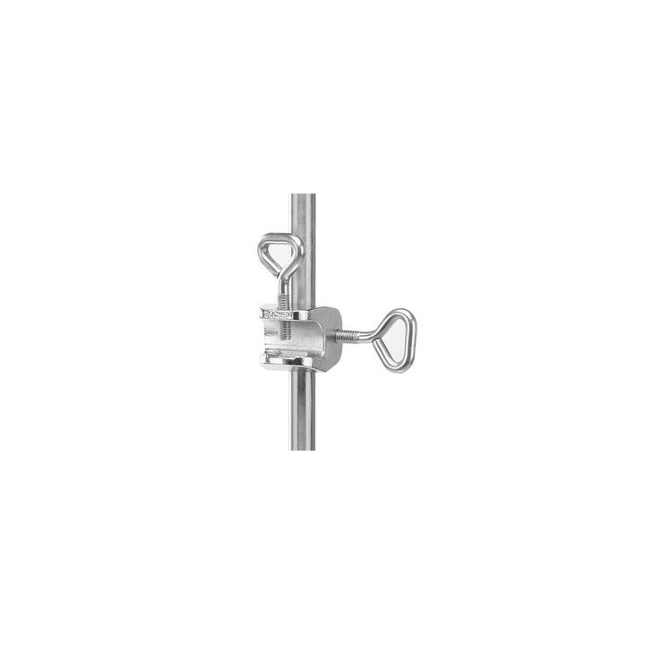 Gittermuffe 18/10-Stahl, M6, d13,5mm, 90° | Hornik