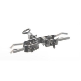 Double-sided 18/10 Steel Burette Clamp | Hornik