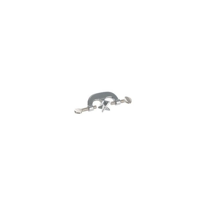 Kreuzdoppelmuffe Aluminium M8, d16,5mm, 180+90° | Hornik