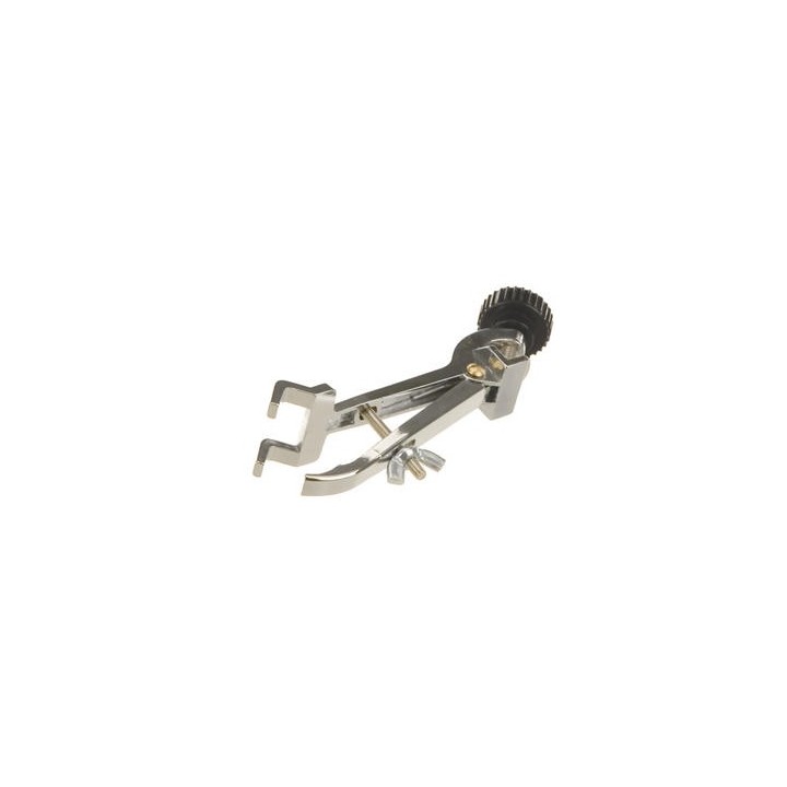 Klamra do biuret z mufą 13,5 mm, chromowana | Hornik