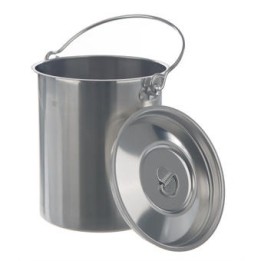 6-Litre Transport Container, 18/8 Steel | Hornik