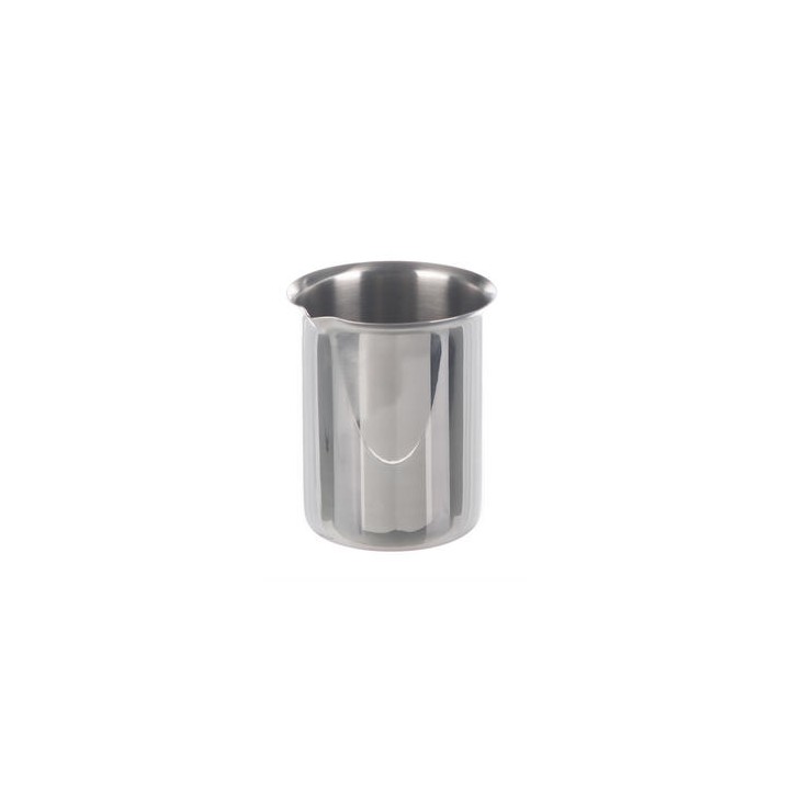 Becher 5000 ml 18/10 Stahl mit Ausguss | Hornik