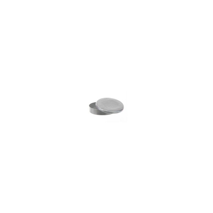 Flache Deckelbüchse Aluminium 20x60 mm | Hornik