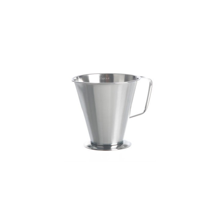 1000:100 ml Stainless Steel Measuring Cup | Hornik