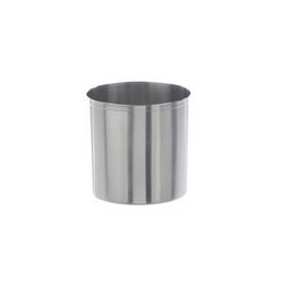 Abdampfschale 125ml, hohe Form, 18/10 Stahl | Hornik