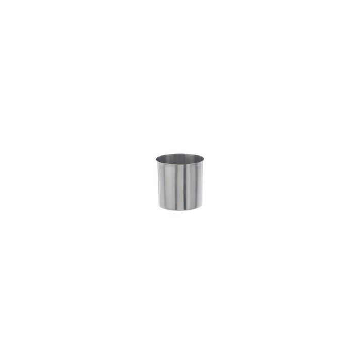 Abdampfschale 250 ml hohe Form, 18/10 Stahl | Hornik