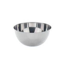 Schale runder Boden 130 ml, 18/8-Stahl | Hornik