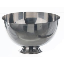 Footed Grinding Dish 1500 ml Ø180 mm 18/10 Steel | Hornik