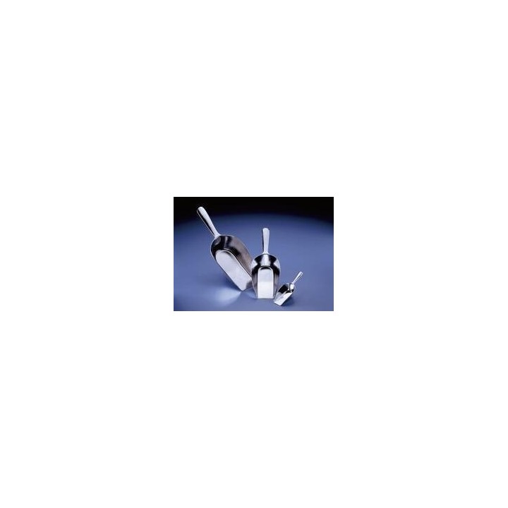 Chemical scoop aluminium 900 ml lengthxscoop length 350x220 mm