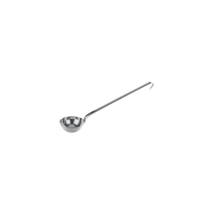 Schöpfkelle flacher Griff 18/10-Stahl 200 ml | Hornik