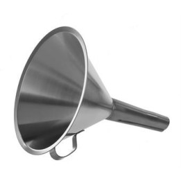 Trichter 18/10-Stahl, Ø 150/21 mm, Griff | Hornik