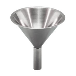 Powder Funnel 18/10 Steel, Ø240/30 mm, H210 mm | Hornik