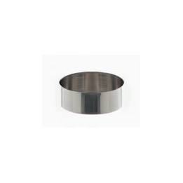 Nickel evaporation dish 99,5 %, 73 ml, flat bottom | Hornik
